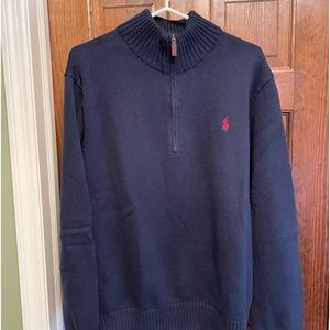 Navy quarter zip XXL Ralph Lauren Polo